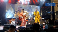 Canadian pop duo Crash Adams takes the stage at Trinoma Mall